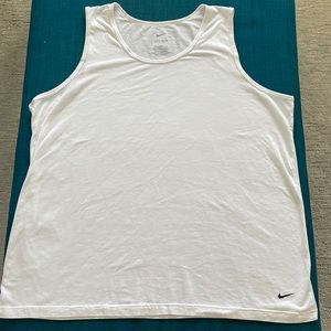 6 (six) Used Nike Dri Fit Essential Cotton Stretch Tank Top XXL
